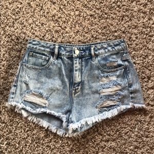 Pacsun jean shorts